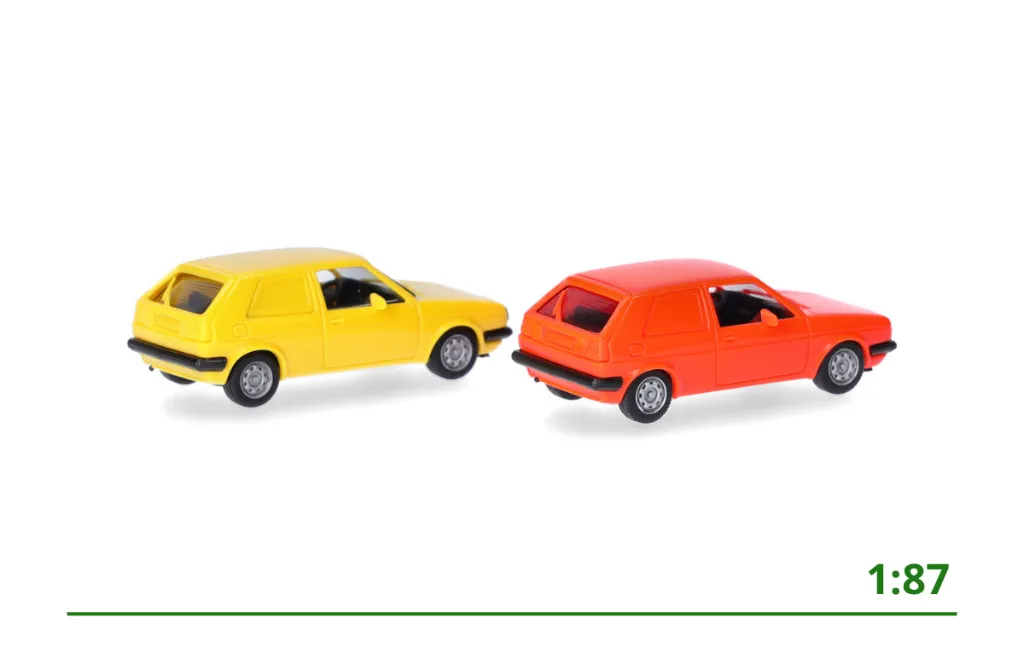 Minikit Volkswagen Golf II rood en geel 187 (1).webp