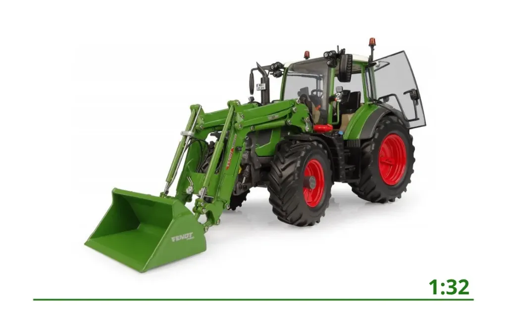 [6741] Fendt 515 Vario met frontlader 1:32