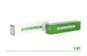 Container 40ft Evergreen (2x) (TW) 1:87