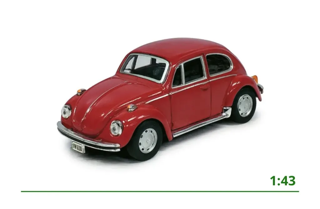 [4-10500] Volkswagen Kever 1300 rood 1:43