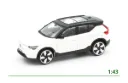 Volvo EX40 wit/zwart 1:43