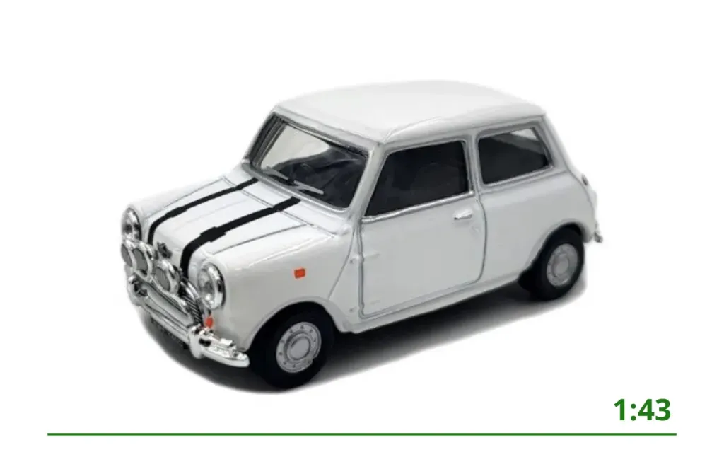 Mini Cooper wit 1:43