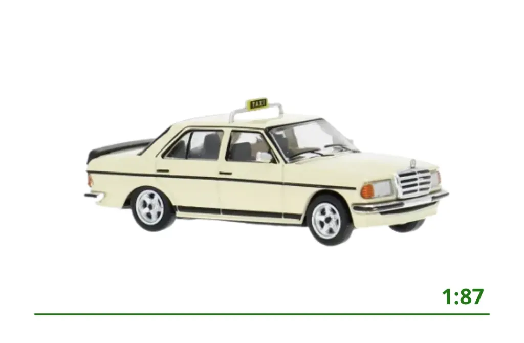 [PCX871563] Mercedes-Benz W123 AMG taxi 1:87