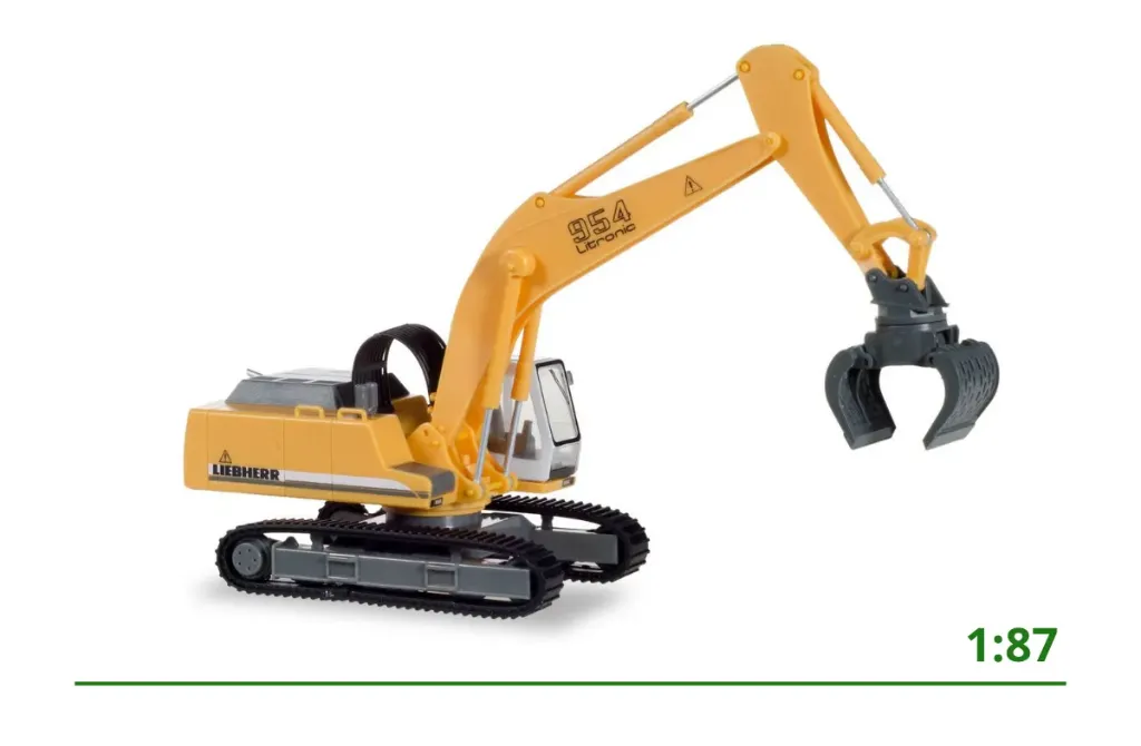 [308908] Liebherr R954 Litronic met grijper 1:87