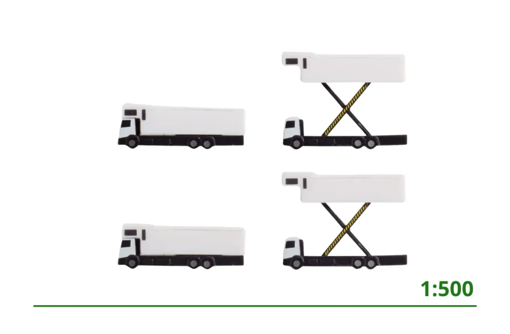 [532662] Cateringtruck A380 (4x) 1:500
