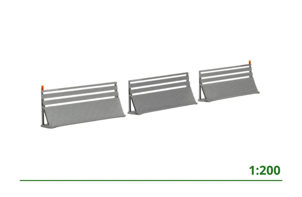 Jet Blast deflectors 1:200