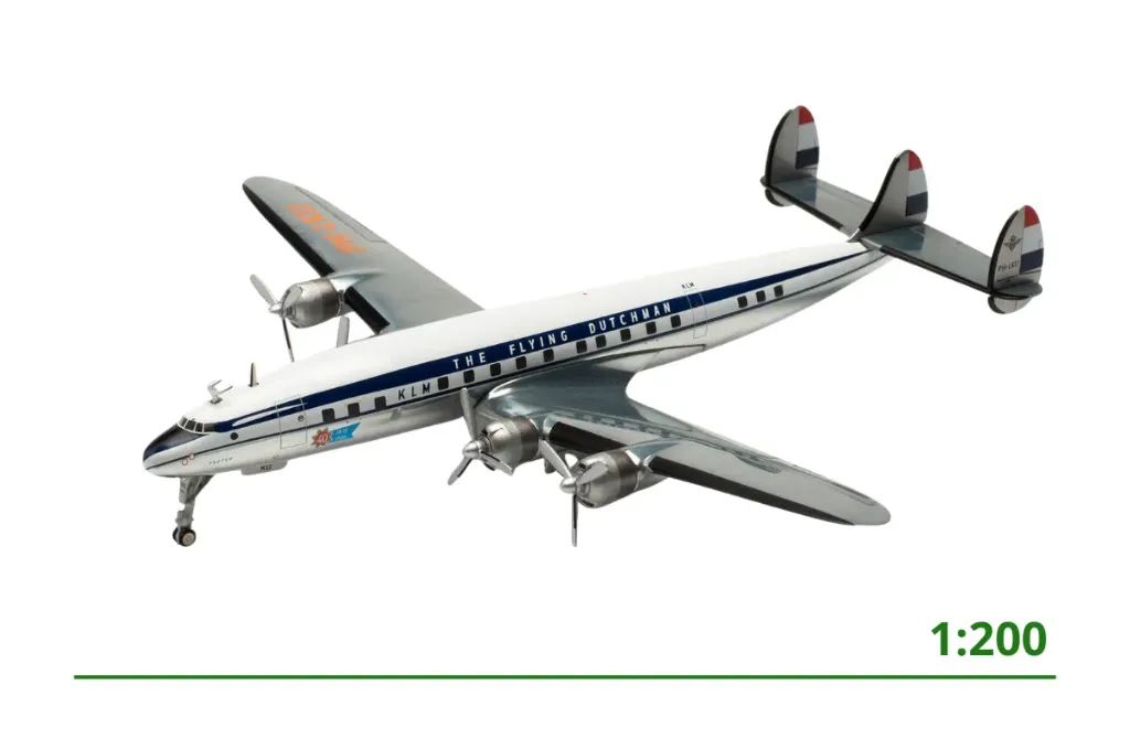 Lockheed L-1049C Super Constellation KLM (NL) 1:200