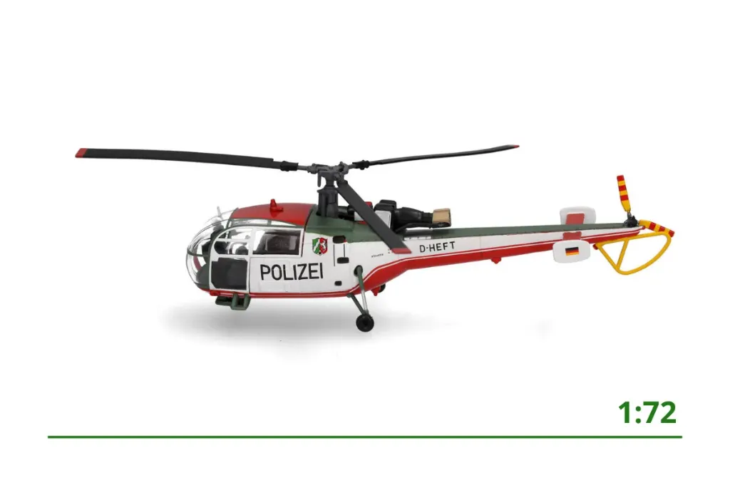 Sud Aviation 319 Alouette III Polizei NRW (D) 1:72