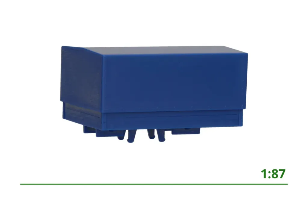 [053877-003] Ballastopbouw zwaartransport blauw (2x) 1:87