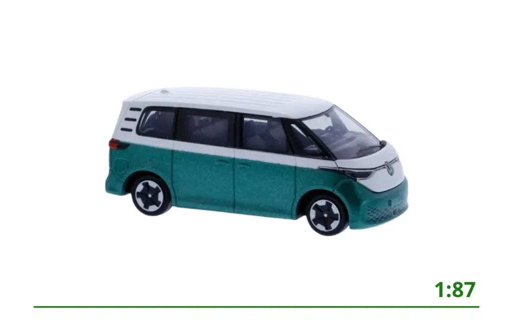 [21917] Volkswagen ID. Buzz People wit/groen 1:87