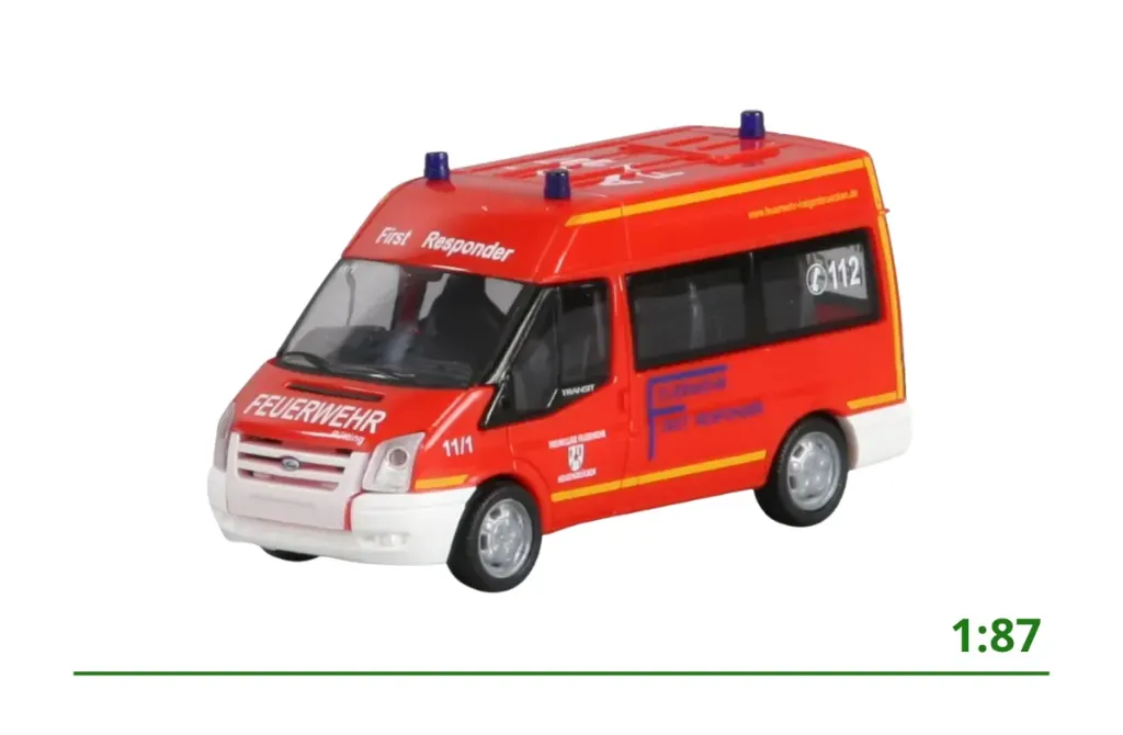 [51516] Ford Transit Fire Brigade Heigenbrücken (D) 1:87