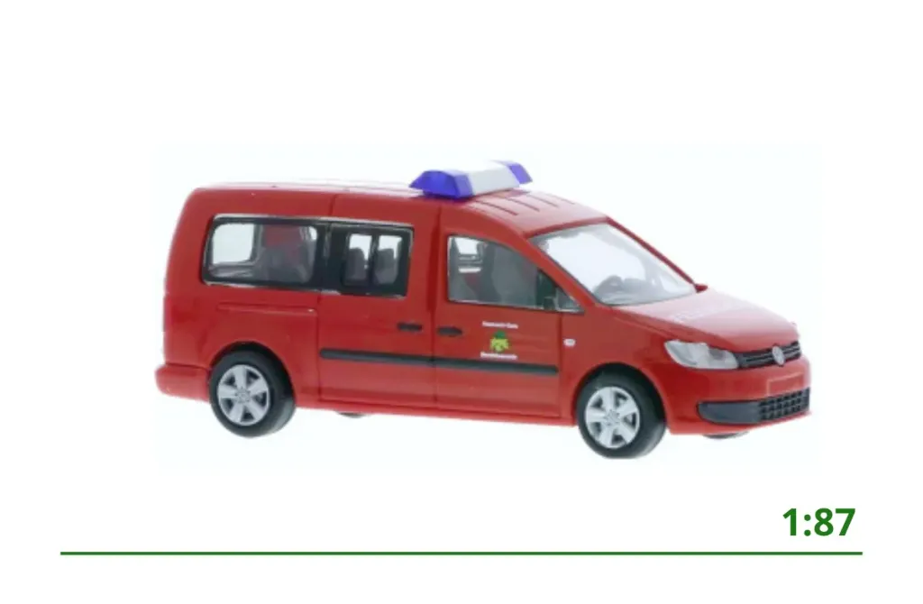 [52713] Volkswagen Caddy Maxi Feuerwehr Gera (D) 1:87