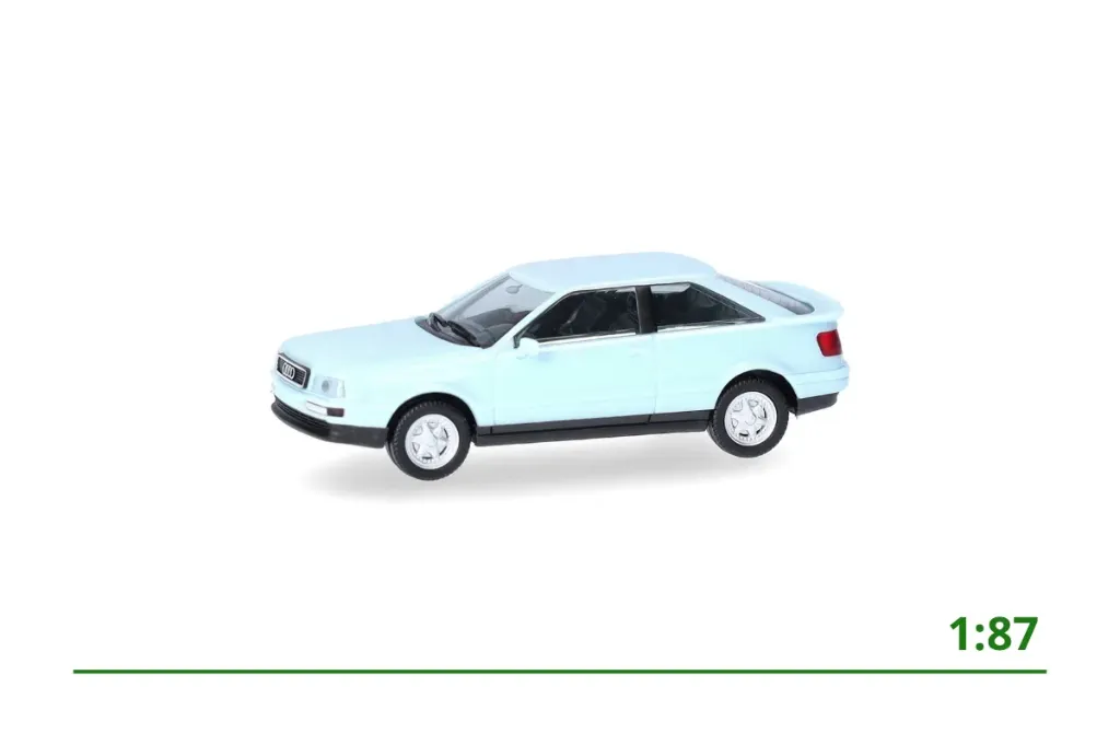 [029018] Audi 90 Coupé blauw 1:87