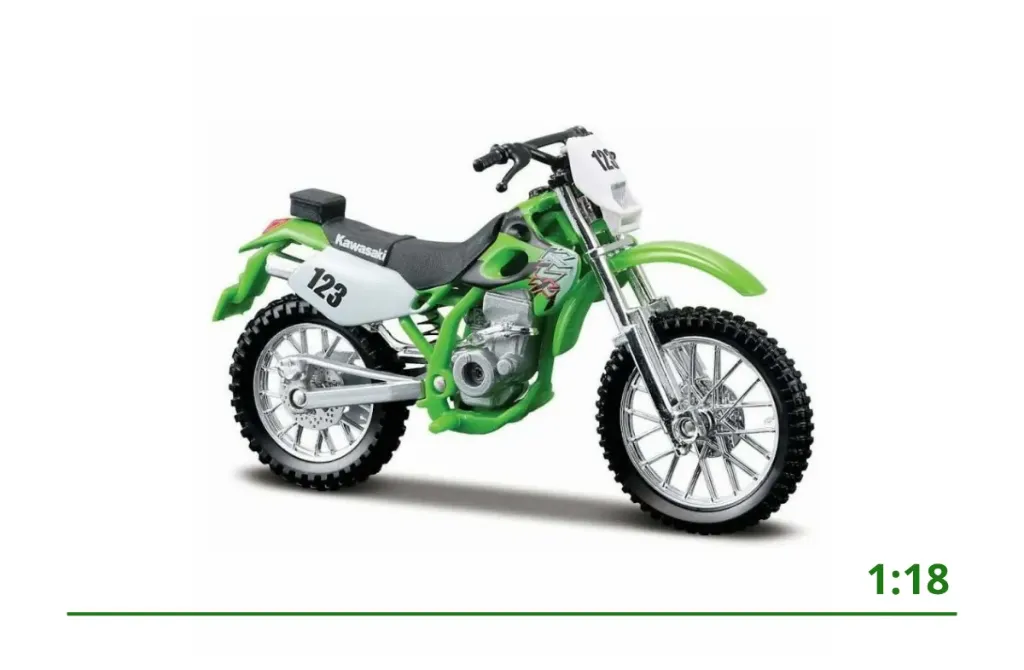 [39300-302] Kawasaki KLX 250SR #123 1:18