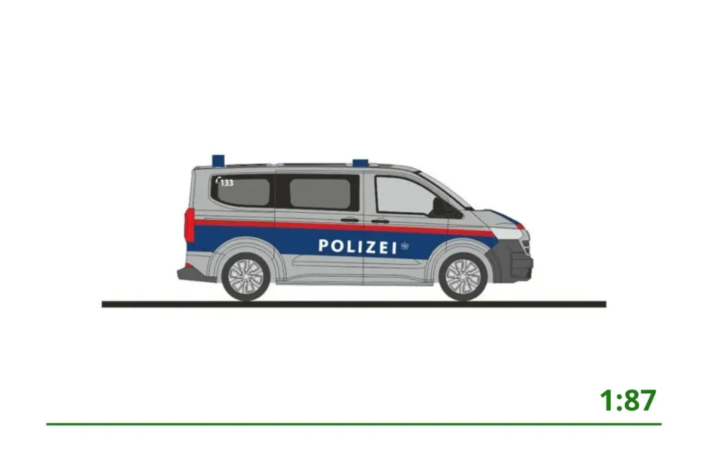 [52100] Volkswagen Transporter T7 Polizei (A) 1:87