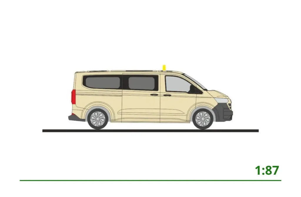 [32250] Volkswagen Transporter T7 taxi 1:87