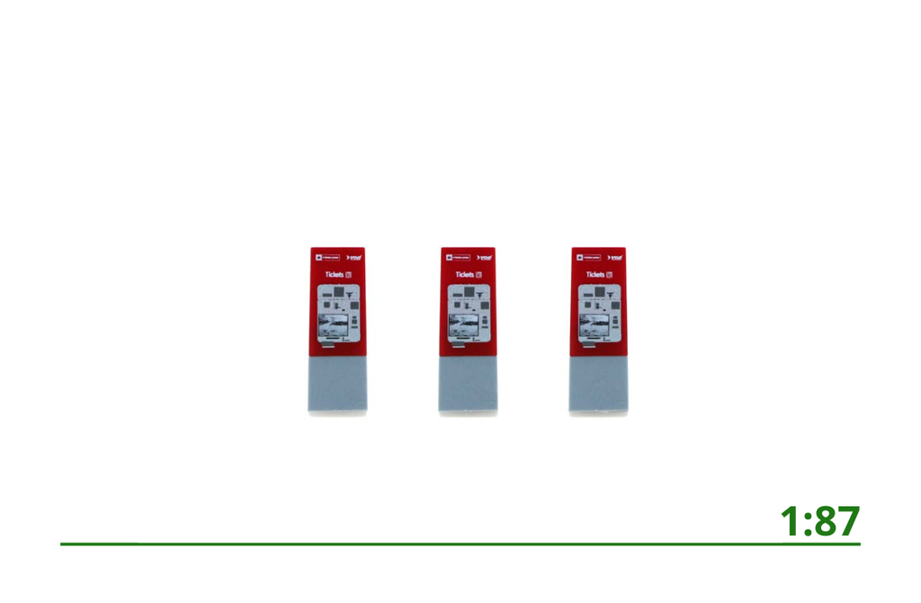 [70307] Kaartautomaat Wiener (3x) (A) 1:87