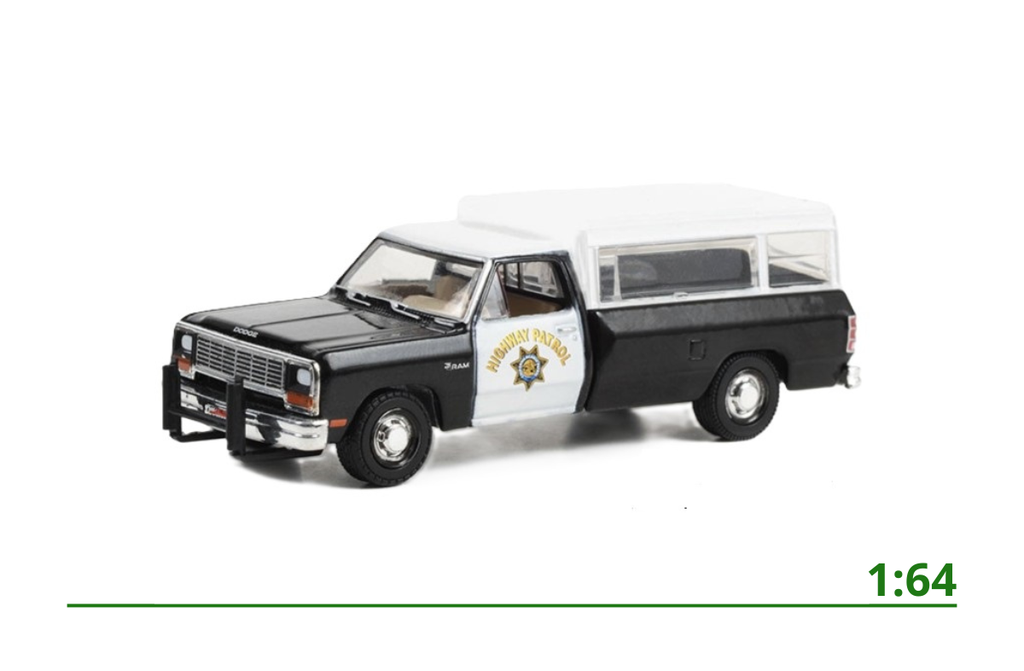 [30414] Dodge RAM D-100 Police (US) 1:64