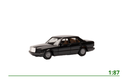 Minikit Mercedes-Benz S-klasse W126 zwart 1:87