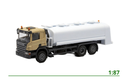 Scania P 6x2 tankwagen beige/wit 1:87