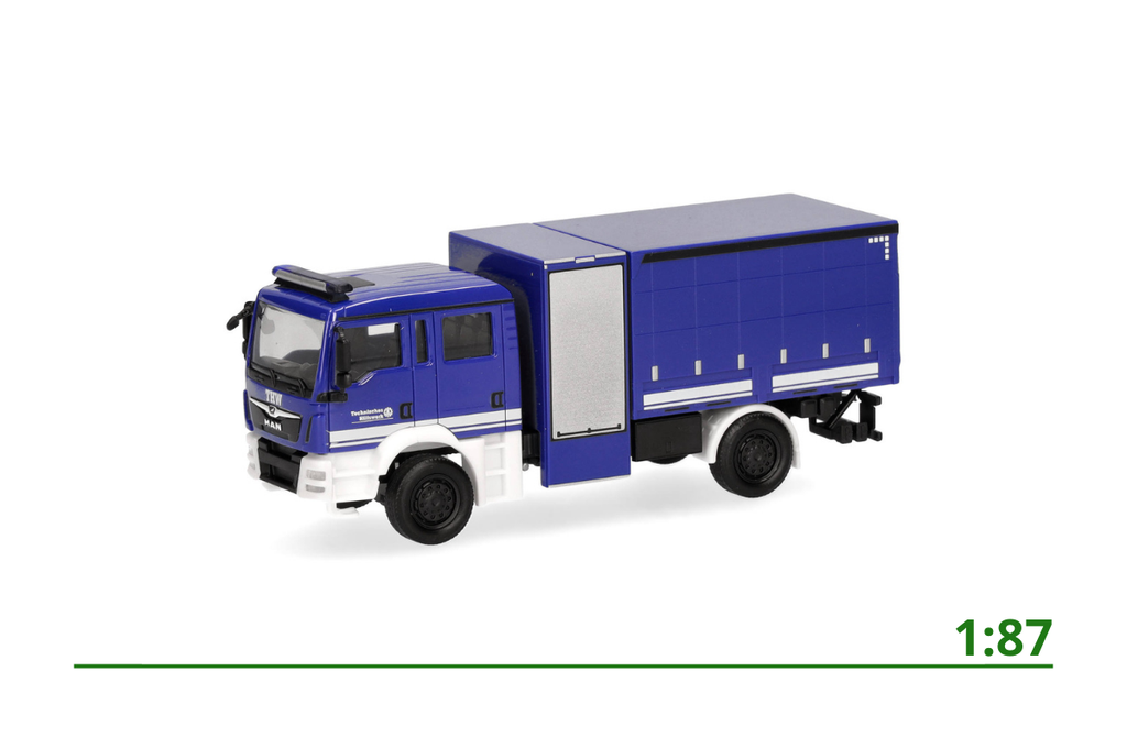 [098175] MAN TGM redding THW (D) 1:87