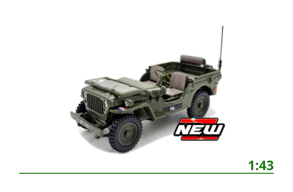 [4-90148] NEKAF 1/4 ton open (NL) 1:43