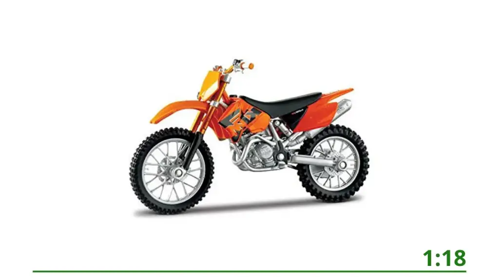 [39300-04043] KTM 525SX orange 1:18