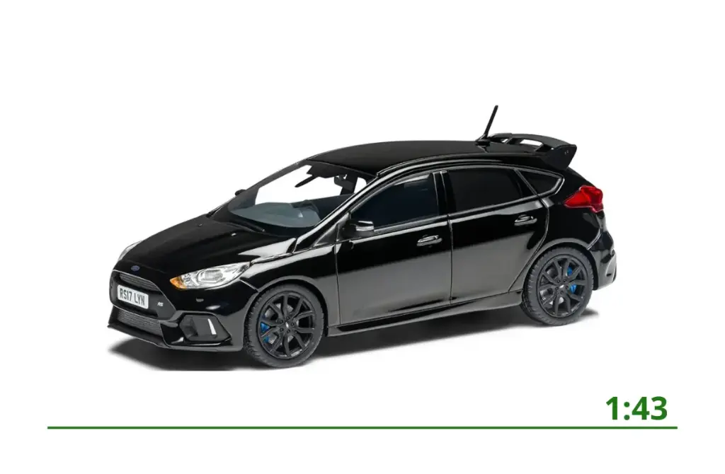 Ford Focus RS zwart 1:43