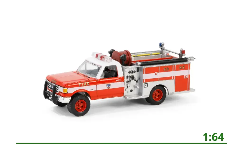[30502] Ford F-350 FDNY 1987 (US) 1:64