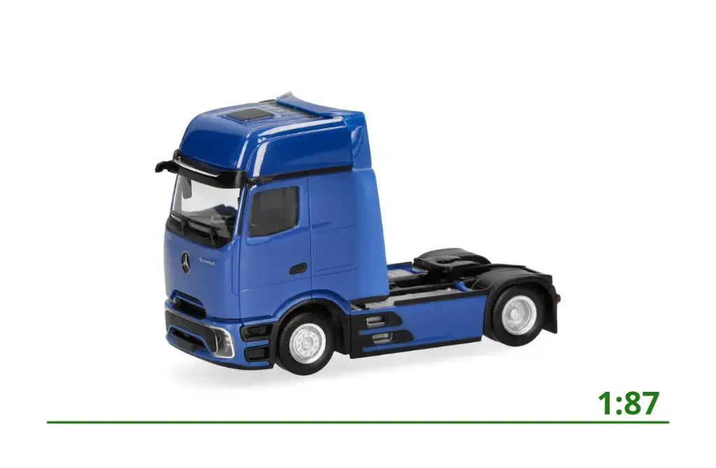 Mercedes-Benz Actros L blauw 1:87
