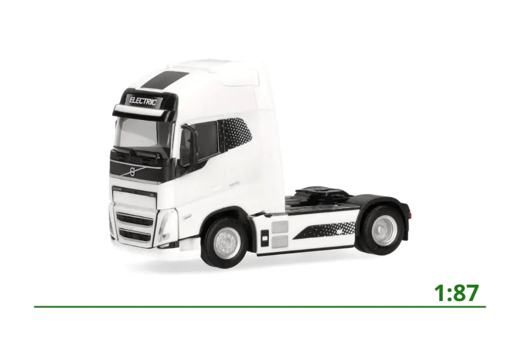 [318655] Volvo FH GL XL Electric wit 1:87
