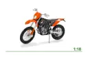KTM 450 EXC oranje 1:18