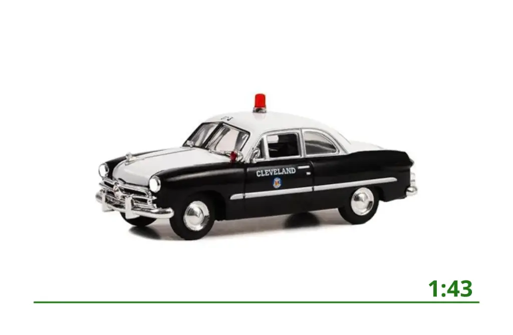[86635] Ford 1949 Cleveland Police (US) 1:43