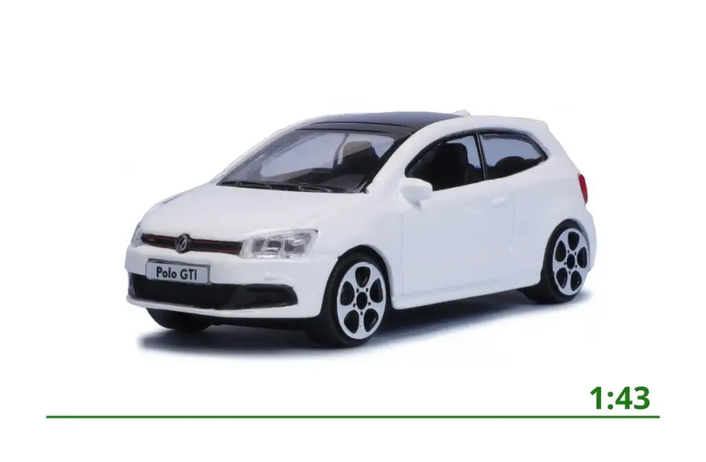 [18-30233WT] Volkswagen Polo V GTI wit 1:43