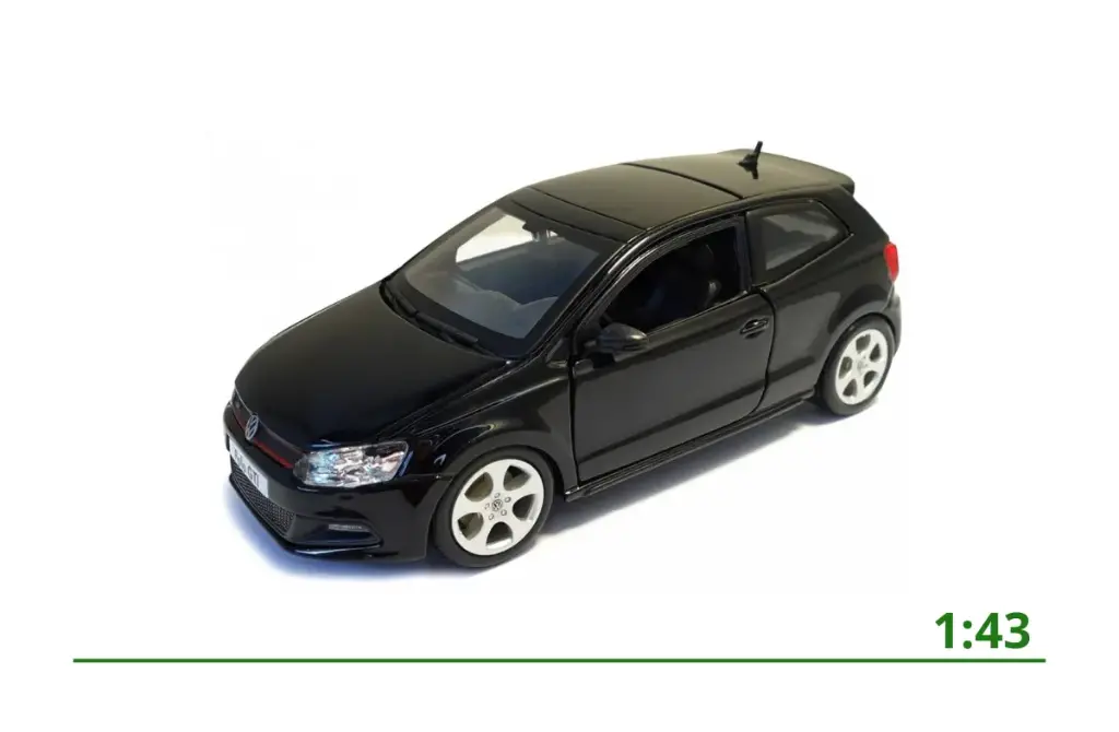 Volkswagen Polo V GTI zwart 1:43