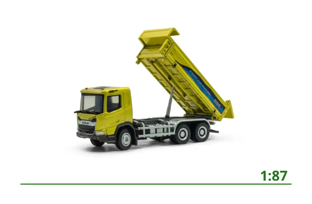 DAF XD kipper 'Tuscan Yellow' 1:87