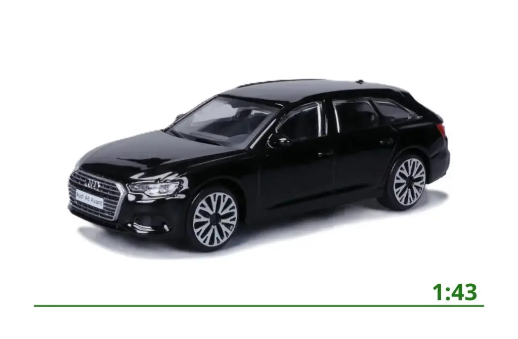 Audi A6 Avant zwart 1:43