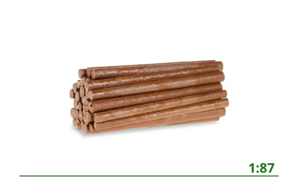 [053839] Boomstammen kort (40x) 1:87