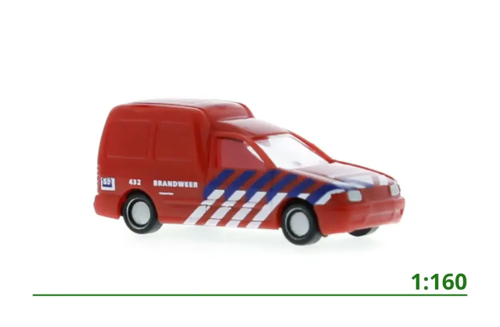 VW Caddy Brandweer (NL) 1:160