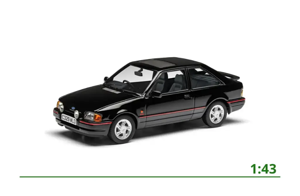 [VA14307A] Ford Escort Mk4 XR3i zwart 1:43