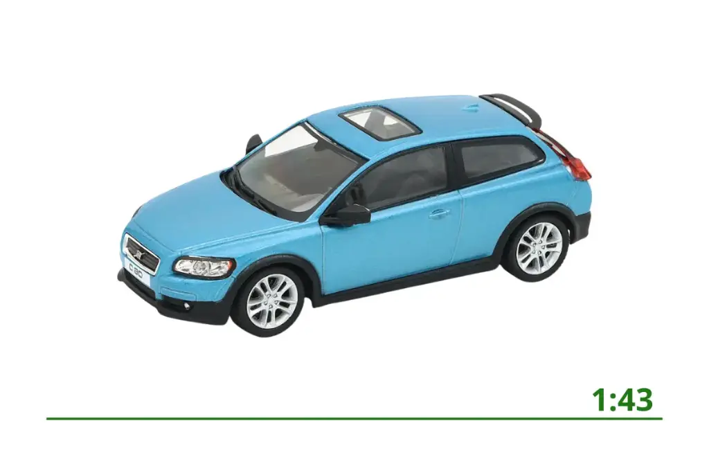[4-32670] Volvo C30 blauw 1:43