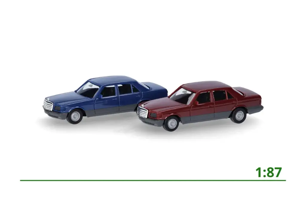 Minikit Mercedes-Benz S-klasse (2x) 1:87
