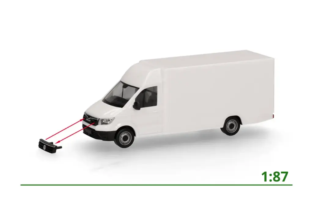 [014076] Minikit MAN TGE/Volkswagen Crafter 1:87