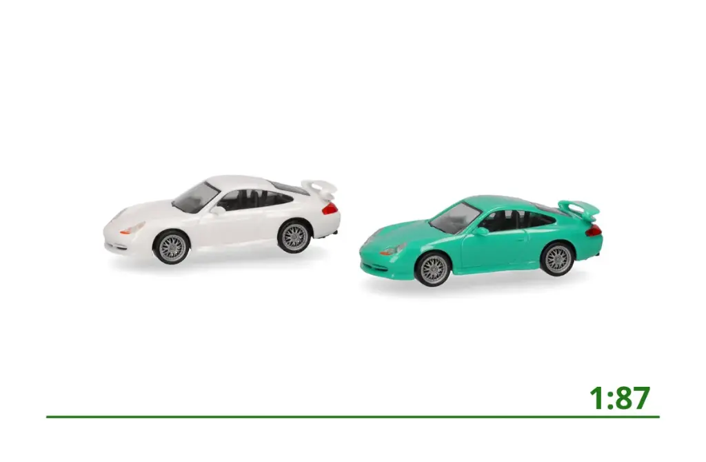 [014083] Minikit Porsche 911 GT3 (2x) 1:87