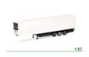 Krone E-koeltrailer wit 1:87