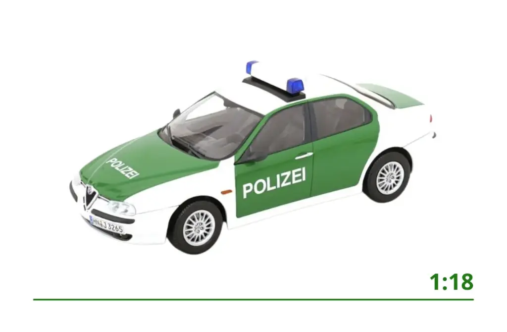 Alfa Romeo 156 Polizei (D) 1:18