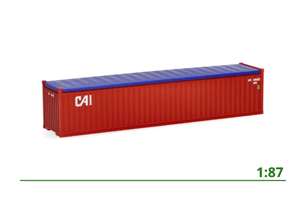 40ft. container open top CAI (US) 1:87