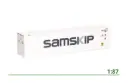 40ft. container reefer Samskip (NL) 1:87