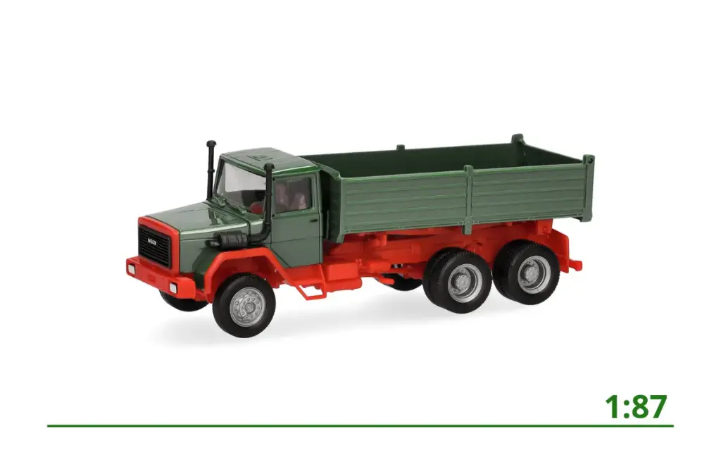 [320276] Iveco tipper green/red 1:87