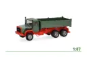 Iveco tipper green/red 1:87